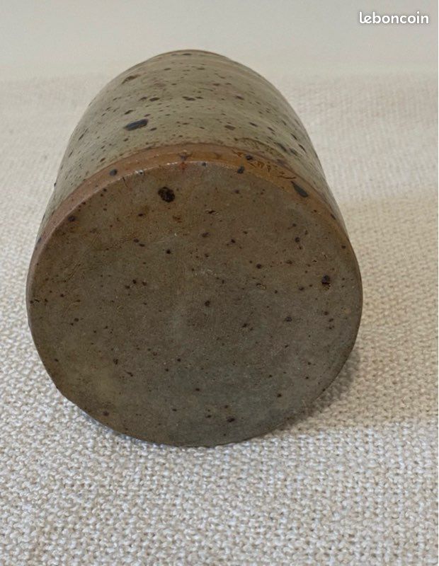 Céramique artisanale ancienne en grès – signée Tauch Cofhe (image 4)