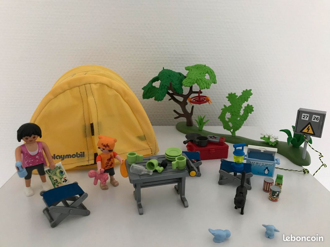 Playmobil - Famille et tente de camping (image 3)