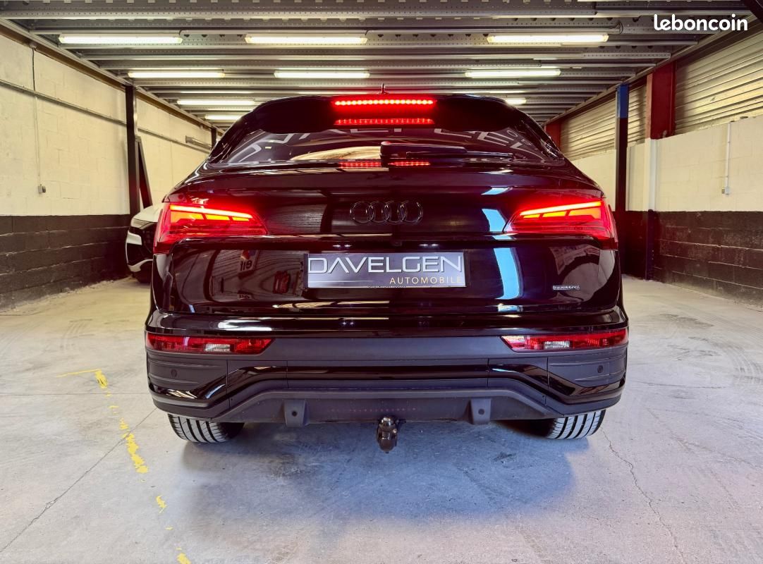 Audi Q5 Sportback 50 TFSIe Hybrid PHEV 299 ch Quattro S line S tronic 7 - 1e main Origine FR (image 5)