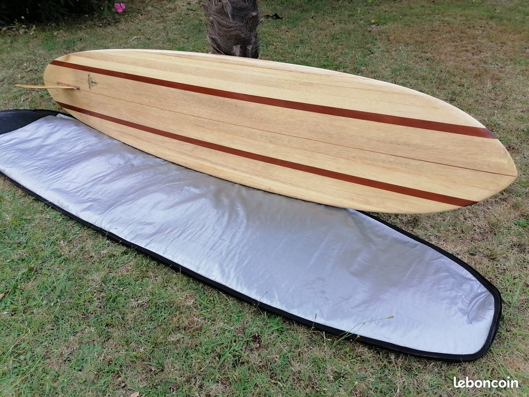 Longboard Surf 9'2'' Bois Balsa (image 3)