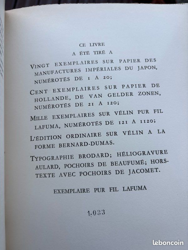 Pêcheurs d’Islande Pierre Loti 1936 illustrations de Mathurin Méheut - exemplaire numéroté pur fil Lafuma (image 9)
