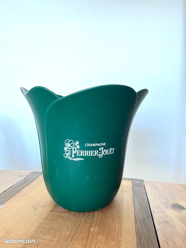 Seau à Champagne Perrier Jouët – Seau à Glace Argenté, Occasion