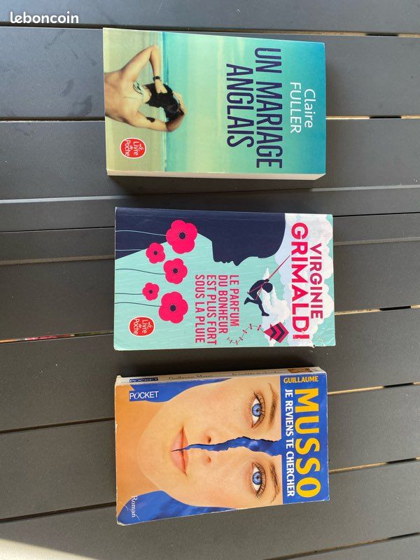 Lot de 3 livres actuels en poche (image 1)