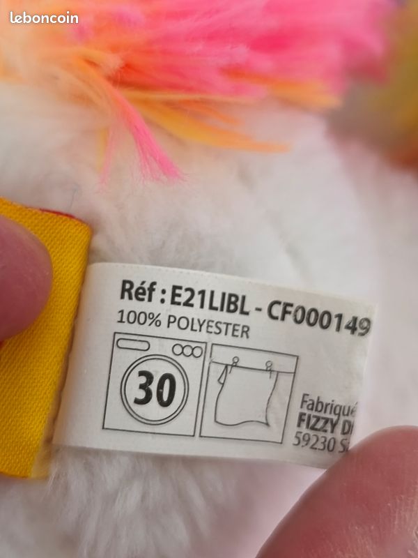Lot de 3 peluches licorne (image 7)