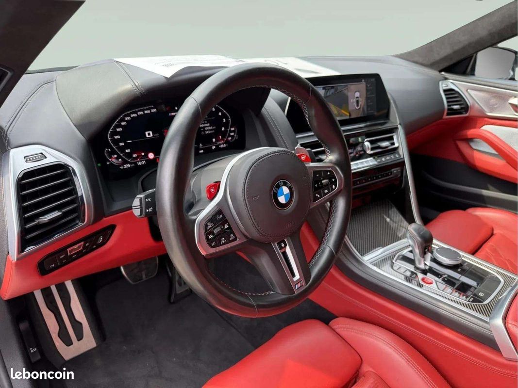 BMW M8 Competition xDrive Gran Coupé * 625 ch * B&W * HUD * Carbone * Laser (image 16)