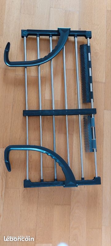 Séchoir étendage à linge extensible sur porte ou balcon (image 2)