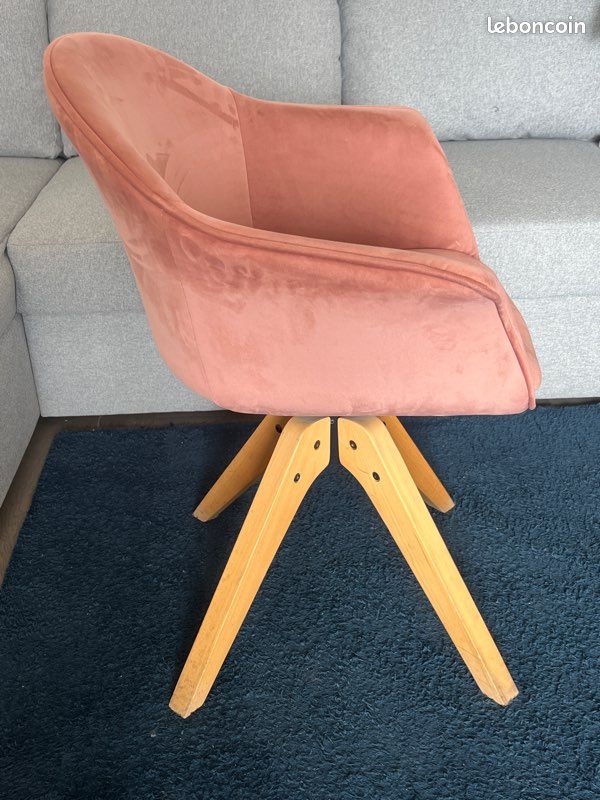 Fauteuil de bureau rotatif (modèle Quilda) (image 3)