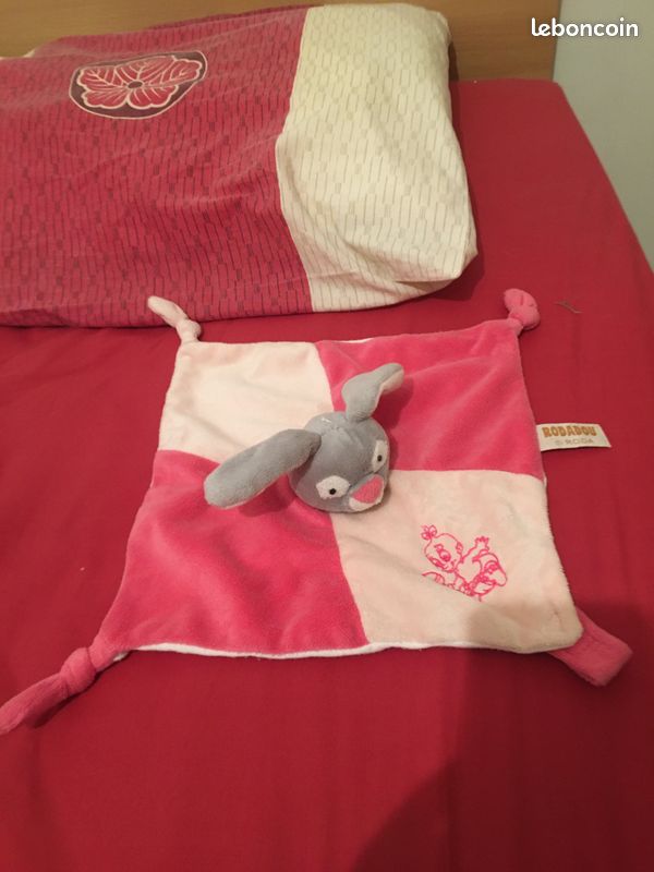 Doudou avec accroche sucette (image 1)