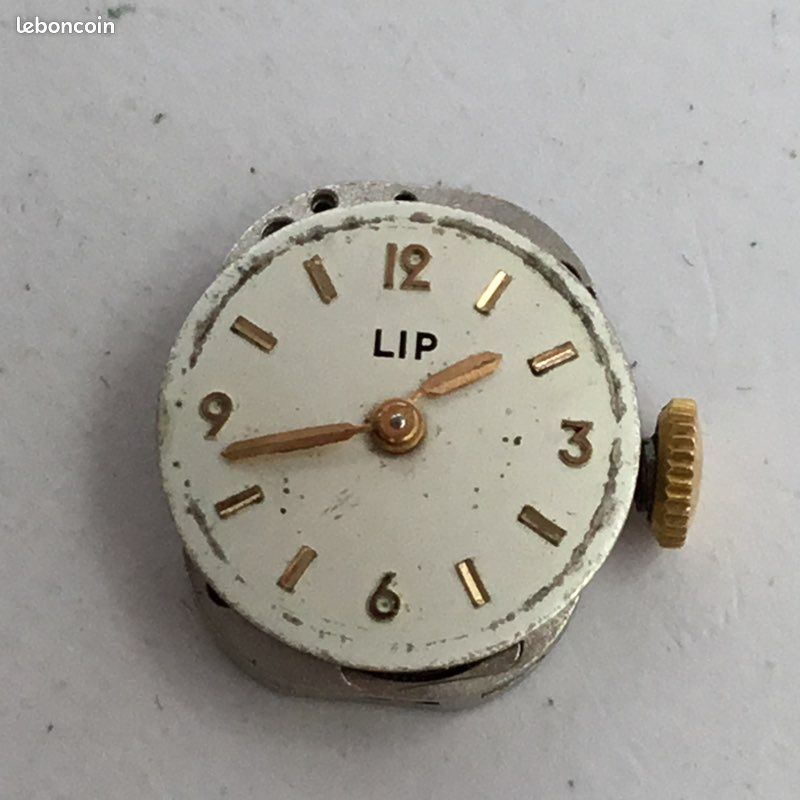 Mouvement De Montre Mécanique LIP R110 Pour Femme - Vintage Suisse Années 1970, 17 Mm