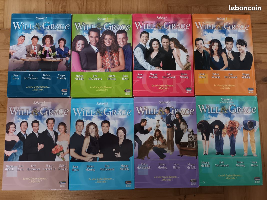 DVD WILL&GRACE Series de 1 a 8 (image 1)