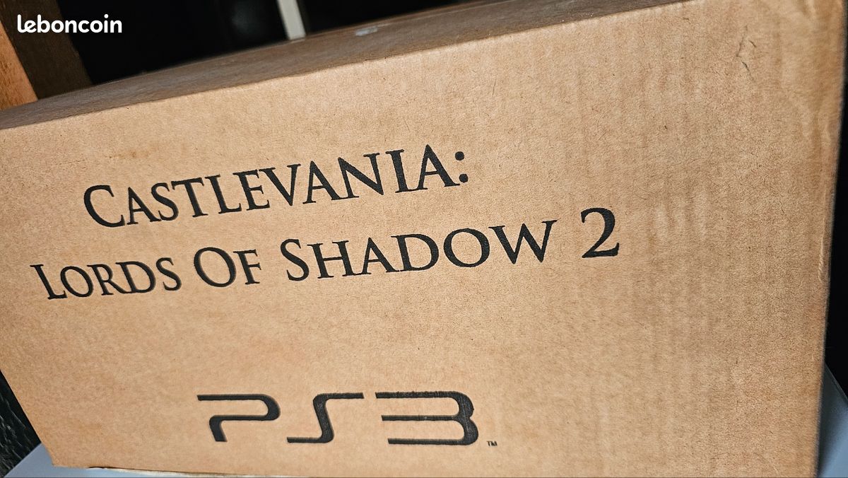 COFFRET + ARTBOOK de Castlevania 2 Lords Of The Shadow Belmont PS3