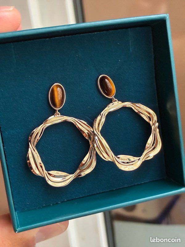 Boucles d’oreilles SAHARA, Les Georgettes (image 2)