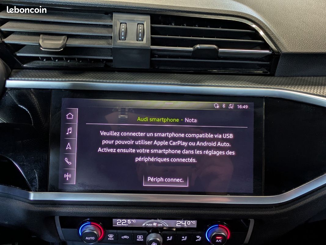 AUDI Q3 40 TFSI 190cv S tronic 7 Quattro S line / Toit Ouvrant / GPS / CarPlay / Caméra de recul / Drive Se (image 14)