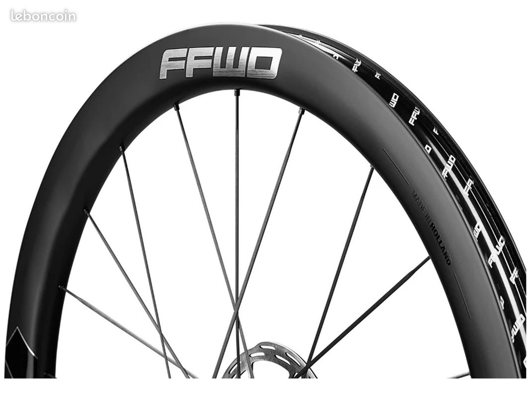 Roues carbone gravel FFWD Raw Pace (FFWD CeramicSpeed - 48mm - Disques - Tubeless-ready) 2026 Corps (image 3)