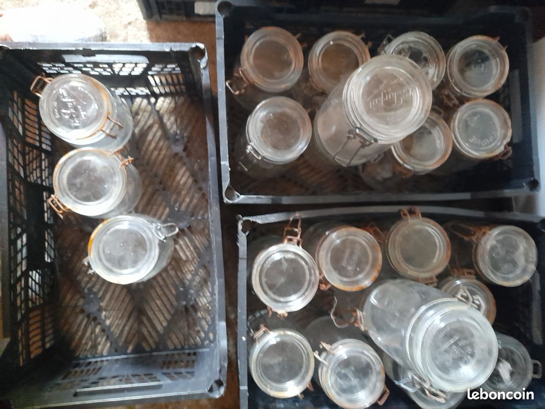 Bocaux conserves 1l et 5oogr pâté (image 1)