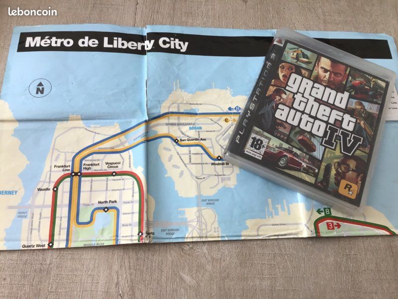 Jeu PS3 GRAND THEFT AUTO IV (image 1)