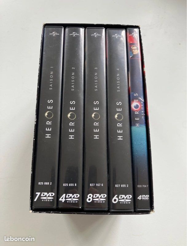 Coffret DVD intégrale d’Heroes et Heroes Reborn (image 2)