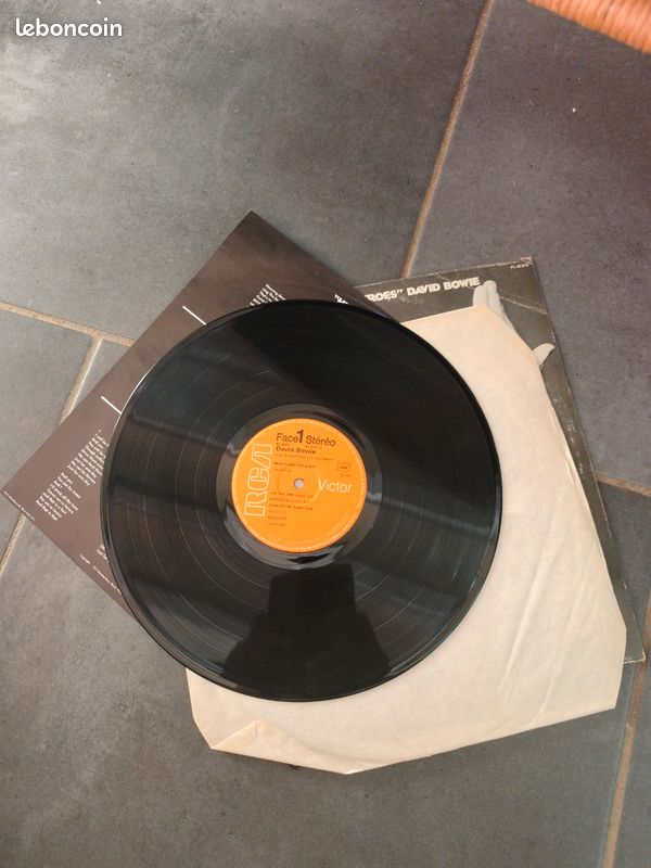 Vinyl 33 tours David Bowie Heroes (image 3)