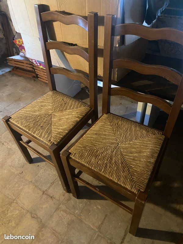 4 x chaises 🪑 (image 1)