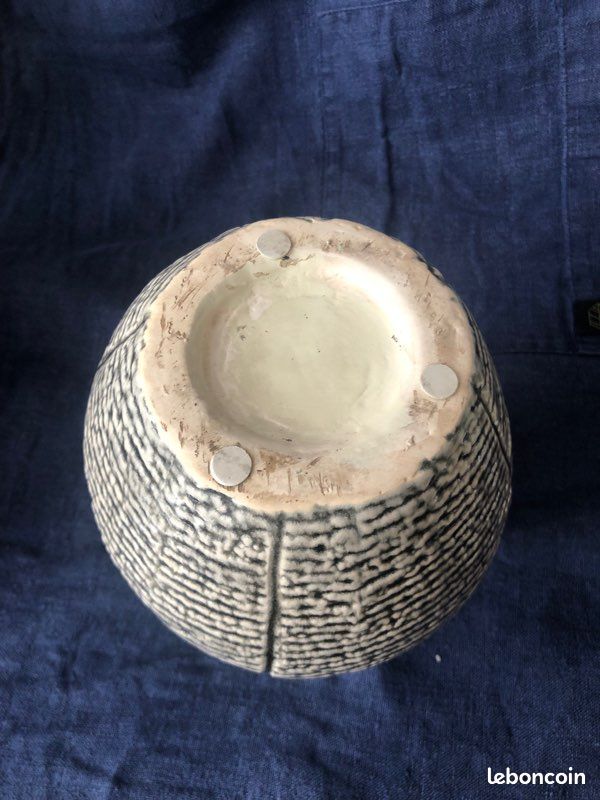 Vase vintage gris (image 5)