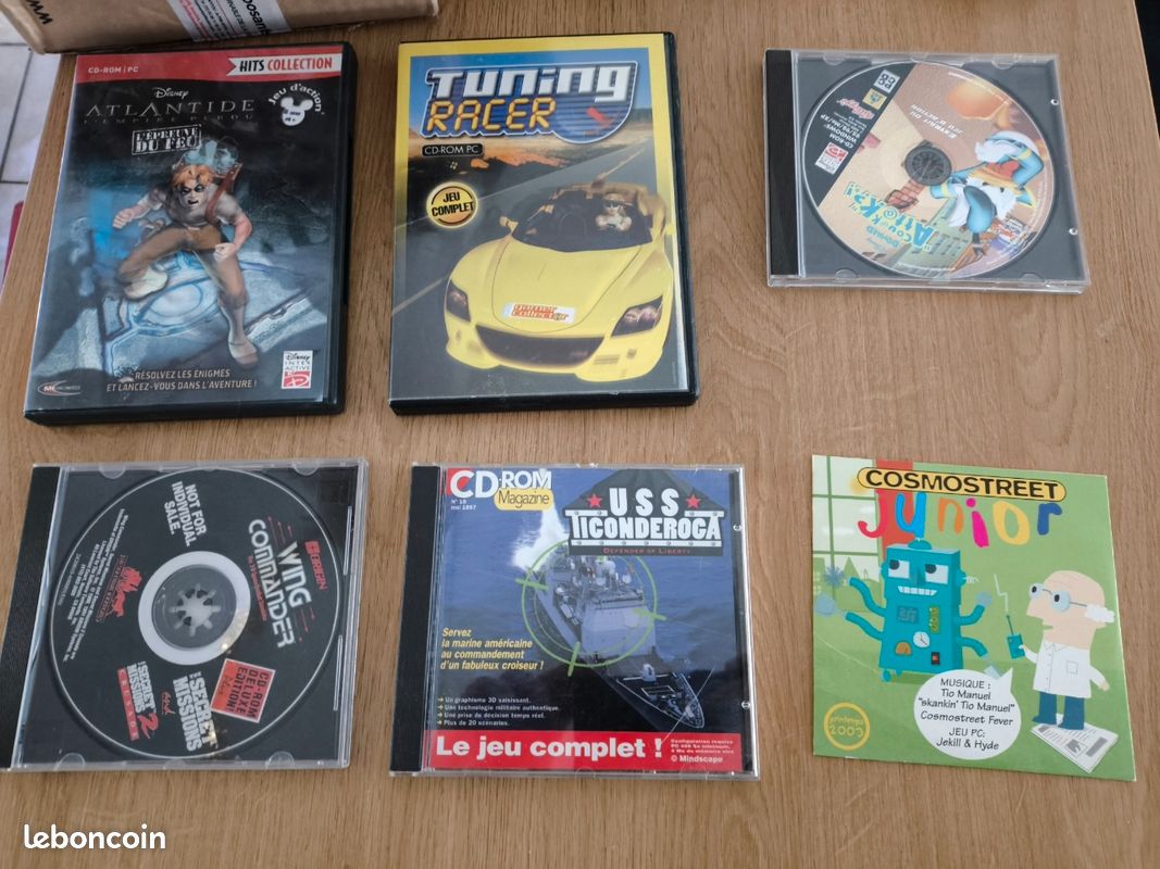 Lot De 20 CD-ROM PC Du Jeu "Ushuaïa" - Neufs Sous Blister - Lot Revendeur Ou Collection