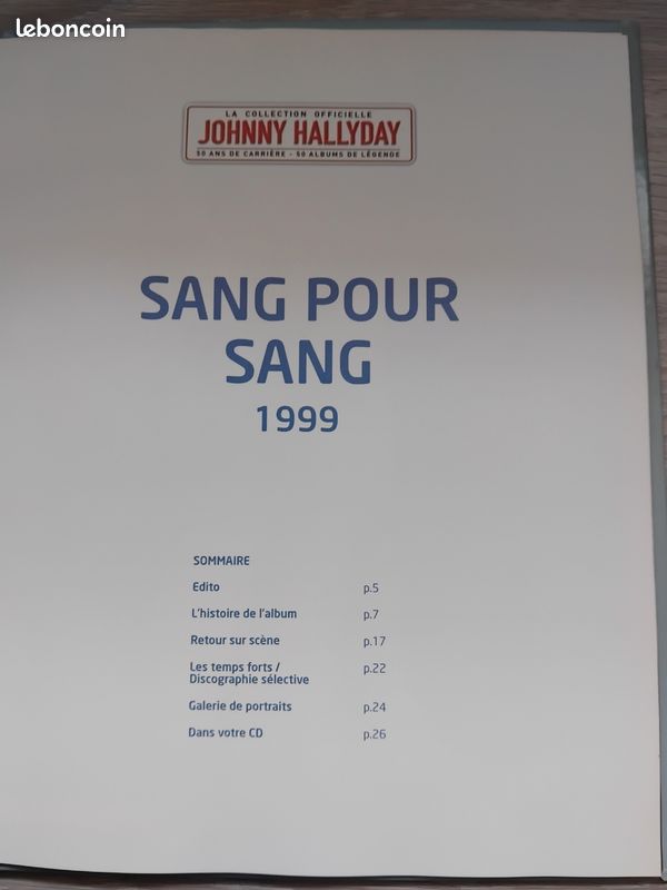 JOHNNY HALLYDAY La collection officielle 50 ans de carrière 1999 ROCK'N'ROLL (image 6)