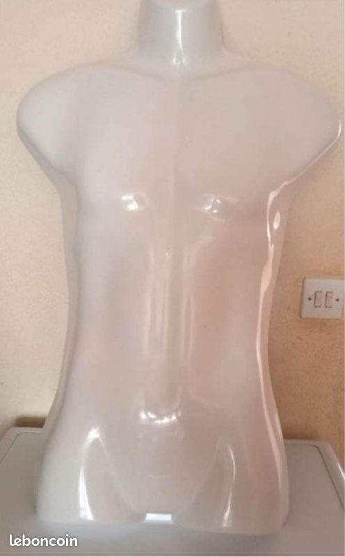 Buste mannequin Homme neuf ( noir ou blanc) (image 2)