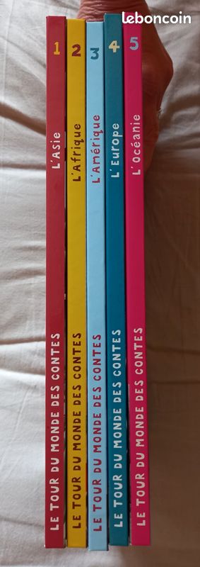 Lot de 5 livres enfant "Le tour du monde des contes" (image 3)