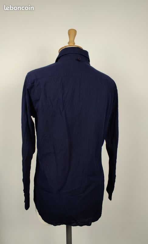 Chemise bleu marine - Uniqlo x Ines de la Fressange - L (image 3)
