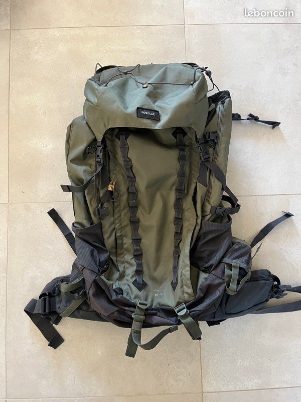 Sac à dos à dos de trekking Forclaz 90L+10L Accessoires Bagagerie