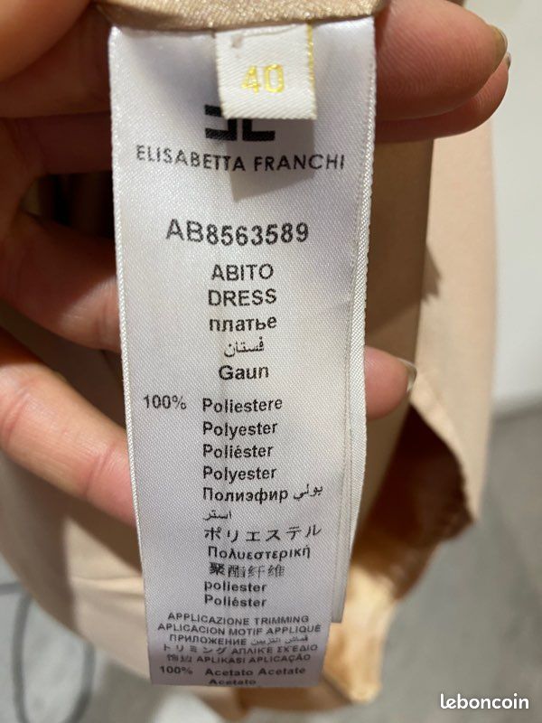 Robe de cocktail - elisabetta franchi (image 4)