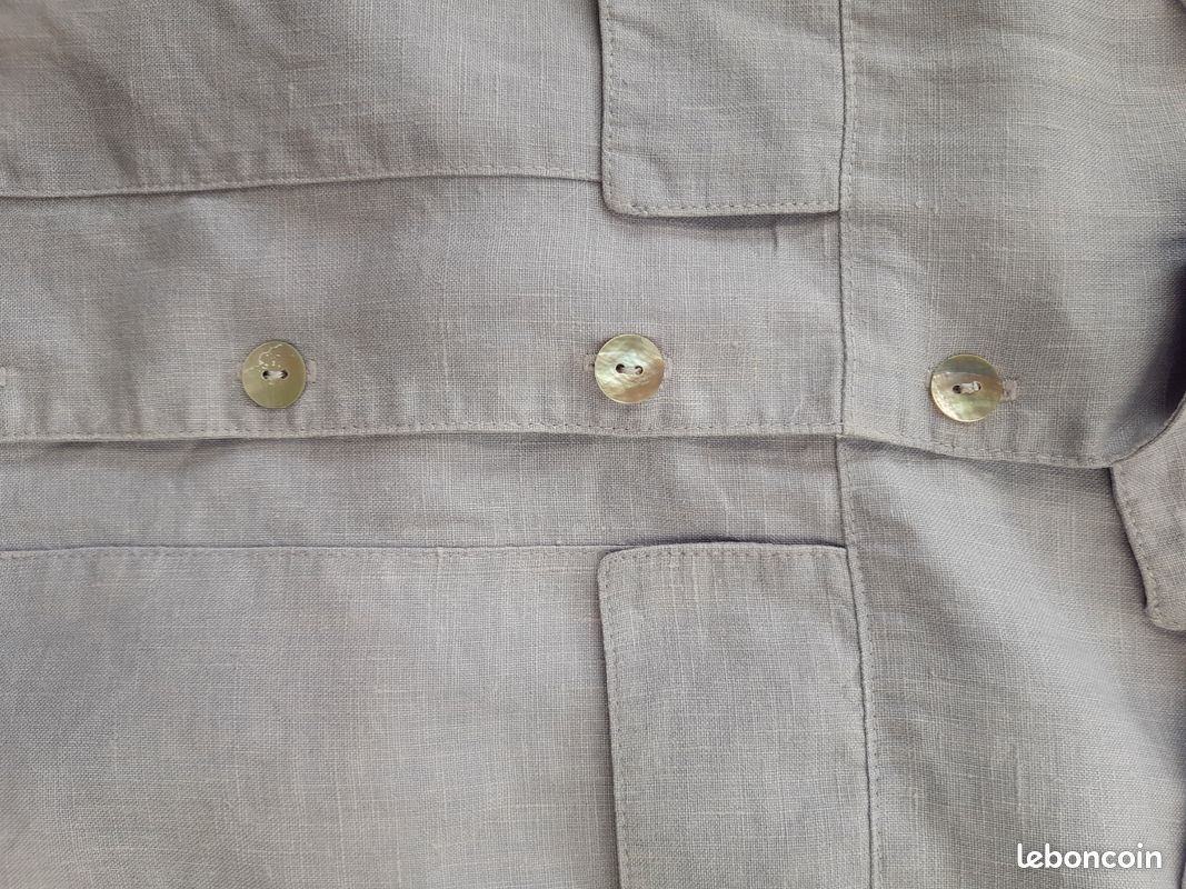 Veste ou chemise Féminité Paris, lilas taille 42 (image 7)