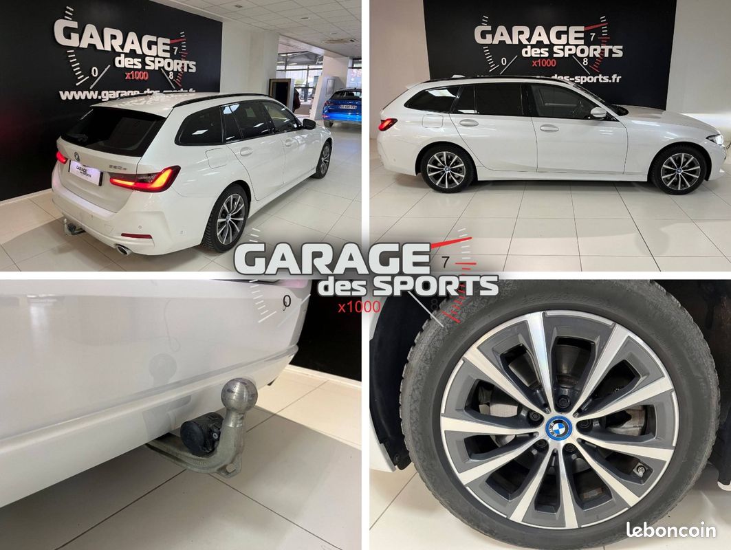 BMW Touring 320e xDrive 204 ch BVA8 Business Design + Attelage + Pack innovation + Pack divertissement + Sieges AV chauffants + Régulateur adaptatif (image 2)