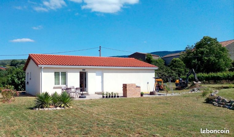 Terrain constructible 1800m² + Petite maison + Garage double et atelier - Opportunité fantastique