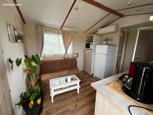 Mobilhome 2 personnes - Terrasse - campagne
