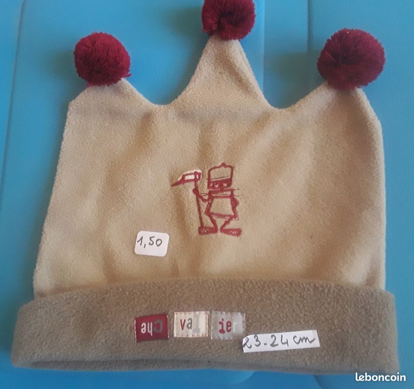 Petits accessoires enfants : bonnets,gants ski,bottes pluie,foulards (image 2)