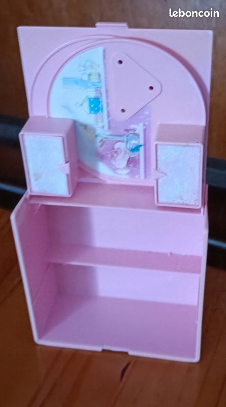 Coiffeuse Barbie Vintage 1985 – Fabriquée En Italie – Mattel – Rare