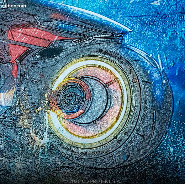 Displate LE - Cyberpunk 2077 Seduced by Night City Lumino