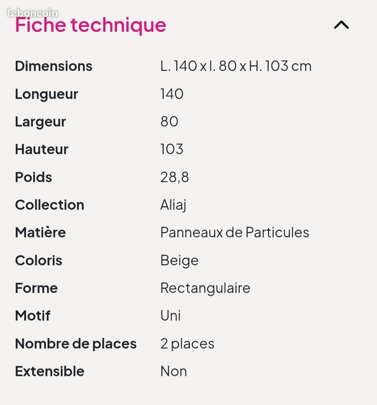 Table bar avec trois étagères (image 5)