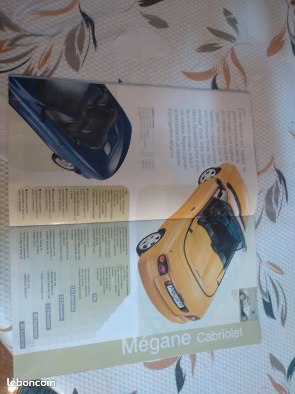 Mégane coupé flyer époque gamme 1999 (image 8)