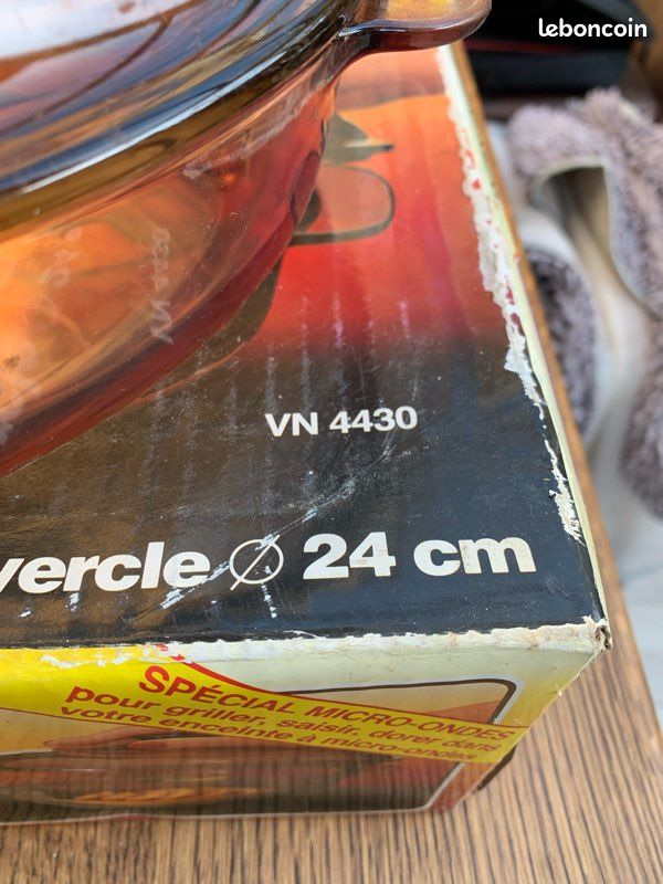 Plat en verre vintage Corning (image 4)