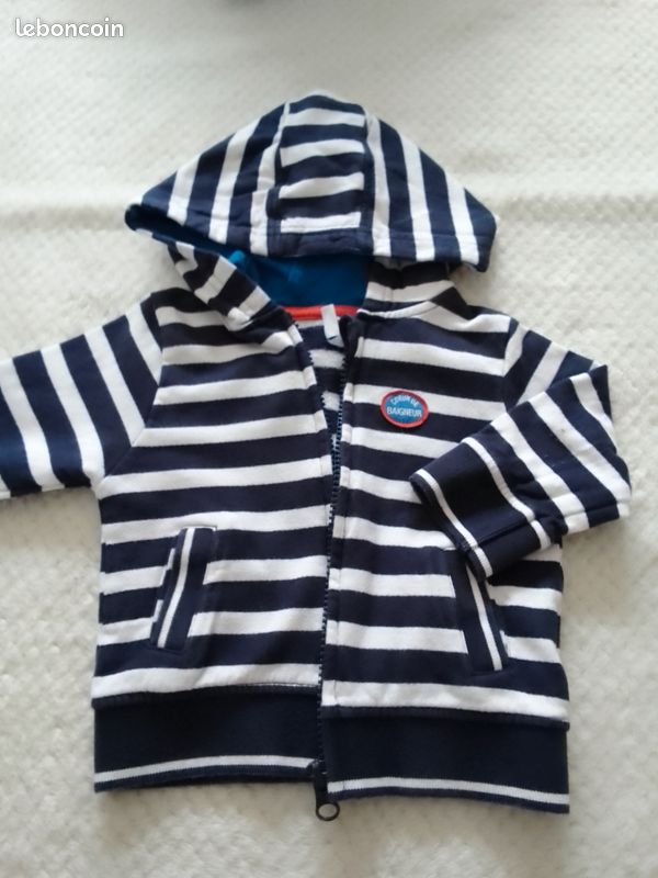 Veste+ teeshirts 6 mois (image 4)