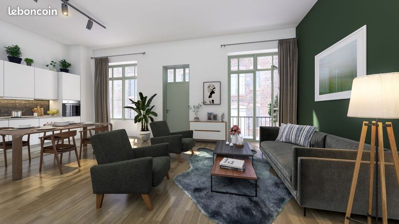 Appartement 4 pièces 99 m² · à Lille · 99 m² · 448 200 €