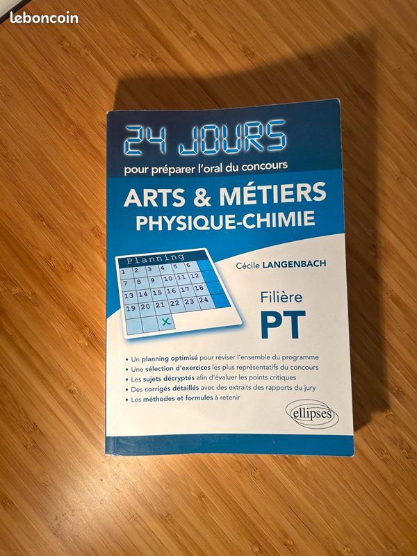 Livre Arts et Métiers Mathématiques PT (image 1)