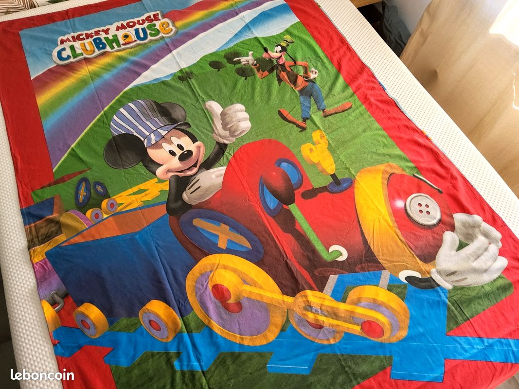 Housse de couette Disney Mickey – Lit enfant 1 personne (image 4)
