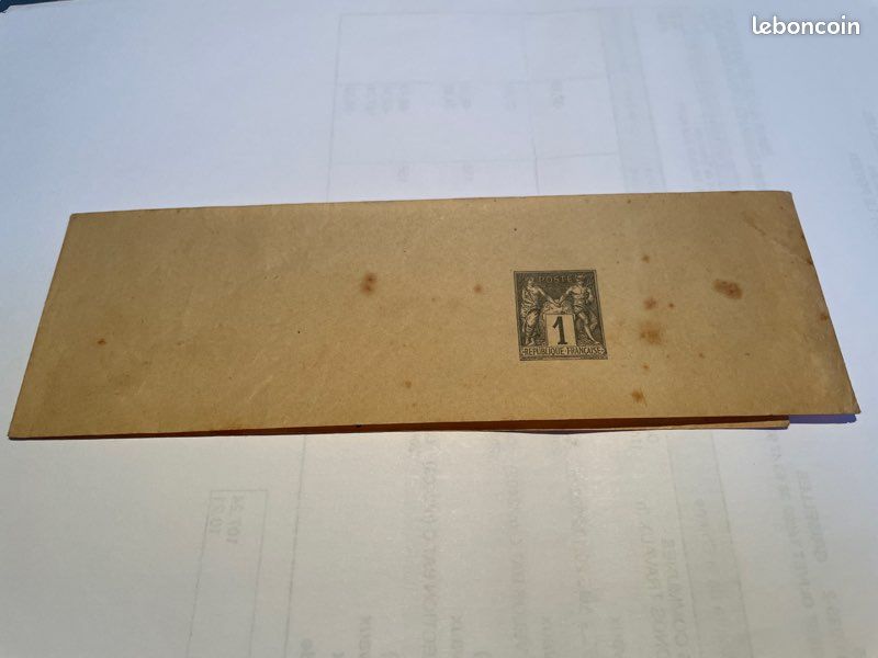 Entier postal type Sage (image 1)