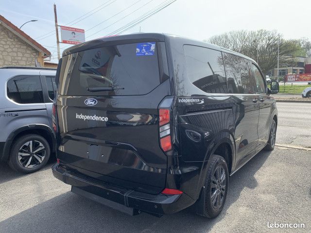 EN STOCK Ford Tourneo Custom INDEPENDANCE 7 PLACES RS L1H1 2.0 EcoBlue 170ch Limited BVA8 TPMR HANDICAP (image 3)