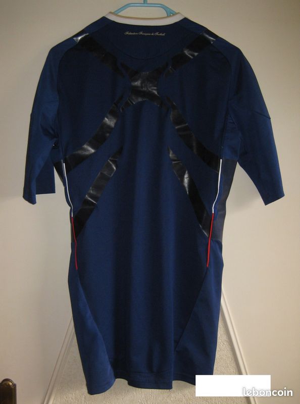 MAILLOT FOOT ÉQUIPE De France FFF Adidas 2010 Collector Dernier Match