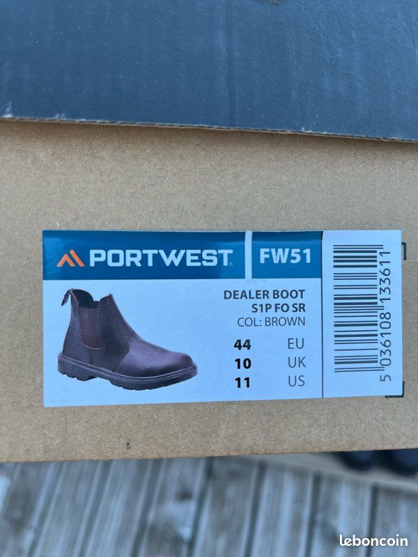 Paire bottines sécurité 44 (image 11)