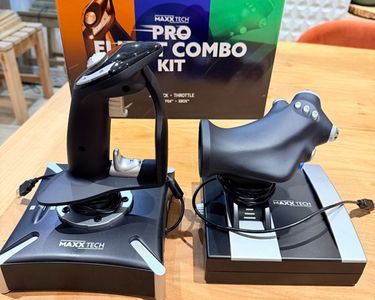 TD® joystick jeu manette simulateur pc de vol simulation avion control